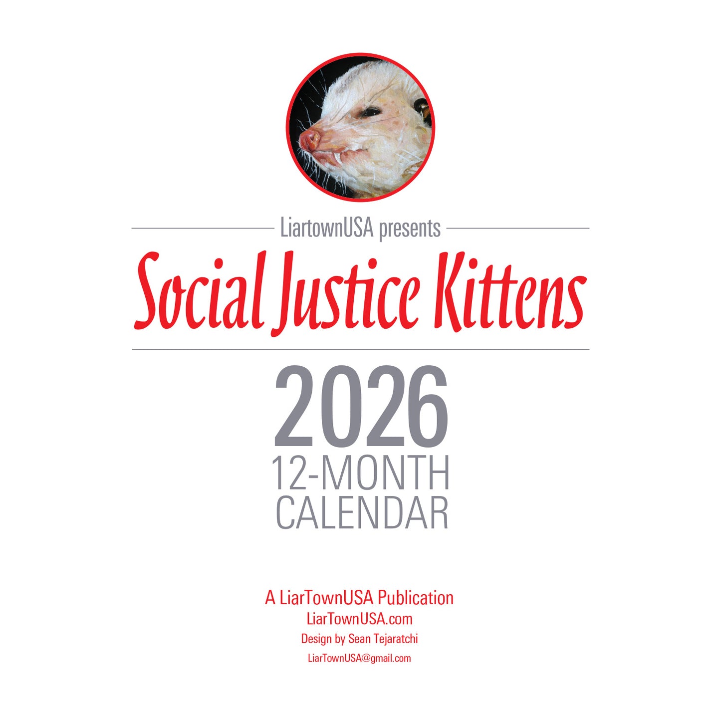 2026 Social Justice Kittens Calendar