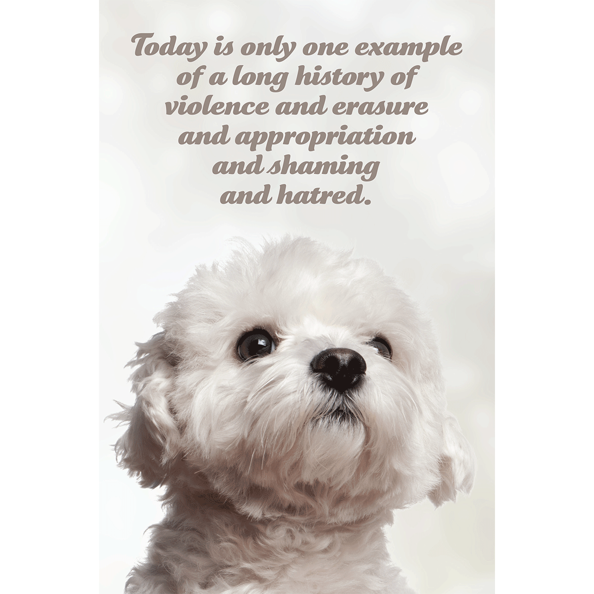Today Is Only One Example