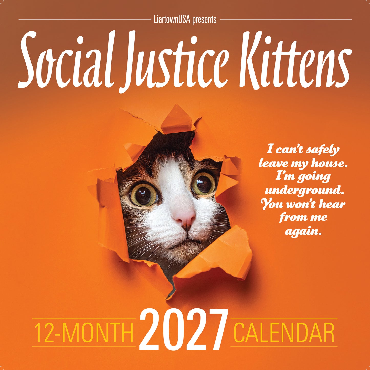 2027 Social Justice Kittens Calendar